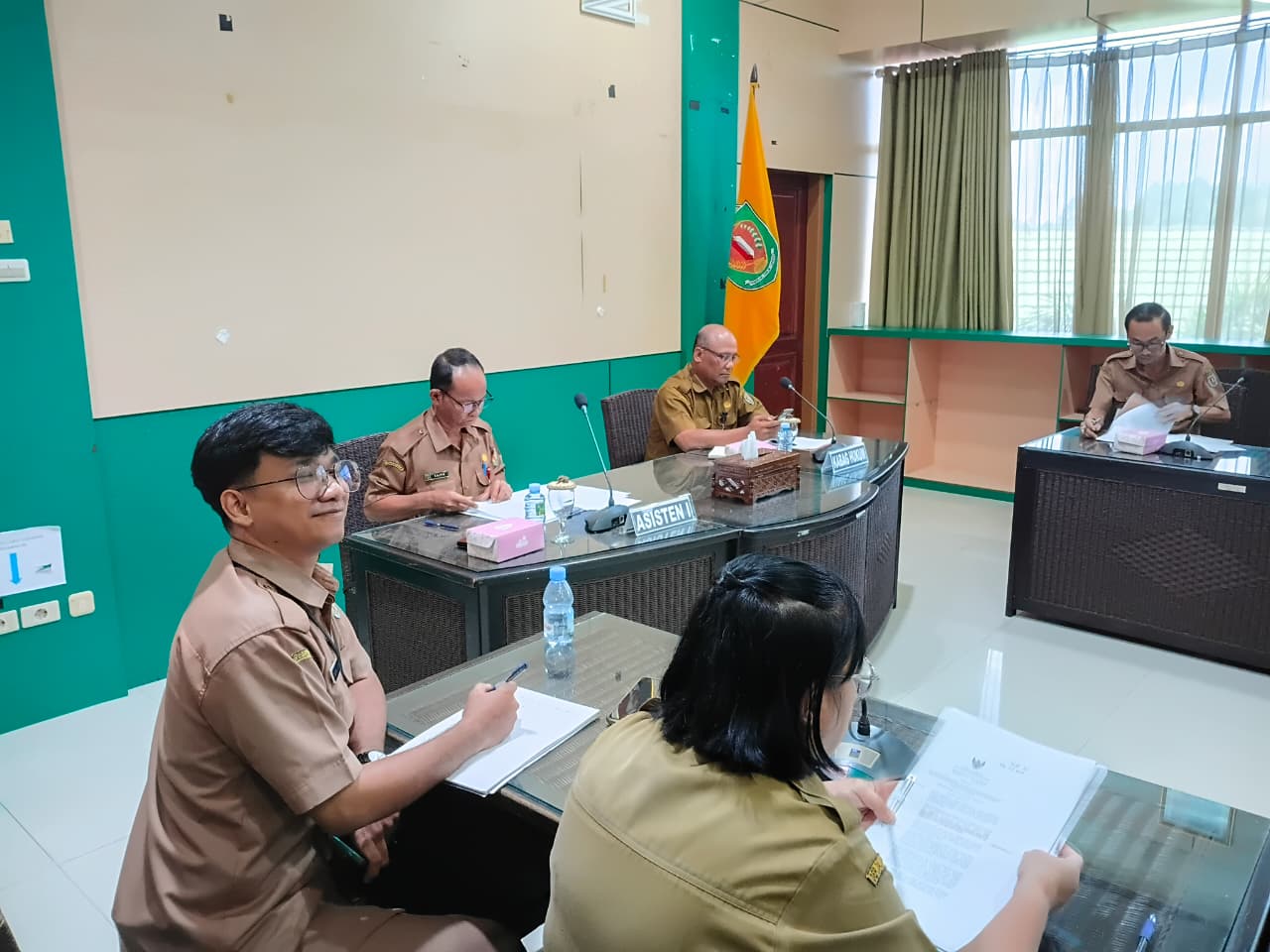 Tingkatkan Akuntabilitas, Bagian Hukum Setda Katingan Fasilitasi Pembahasan Raperbup Hibah dan Bansos